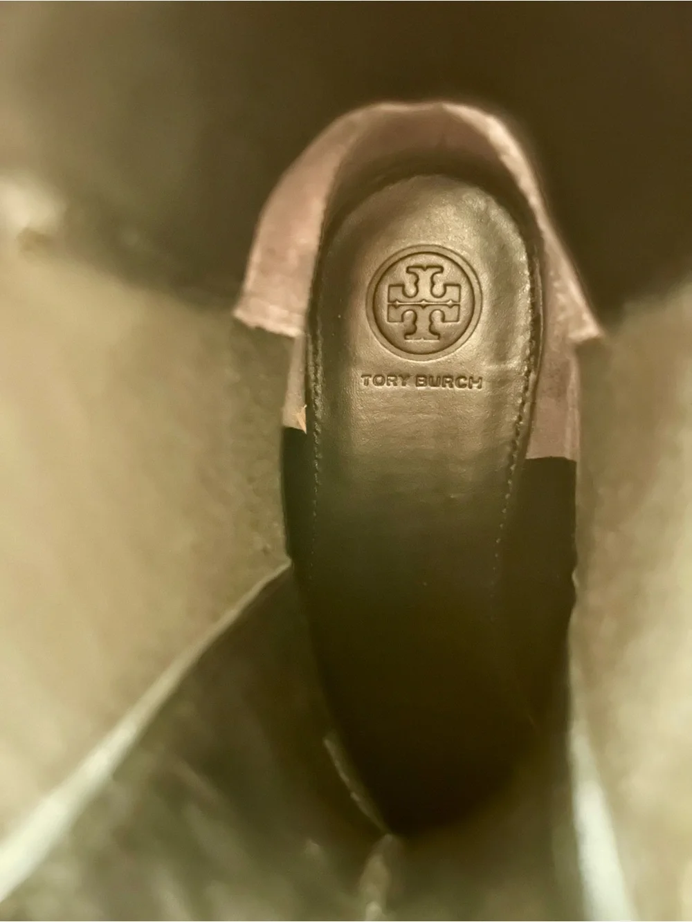 Tory Burch Wyatt Black Leather Boots